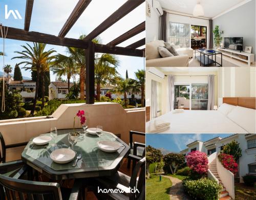 Vacation home in the best location, with terrace and pool in Marbella Center