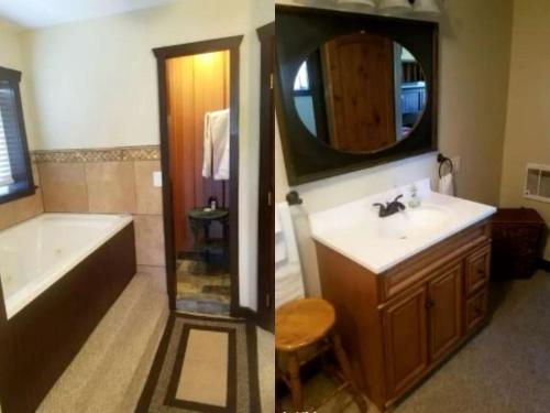 Ένα ή περισσότερα κρεβάτια σε δωμάτιο στο Comfortable Accommodation for a Getaway near Bryce Canyon in Panguitch, Utah