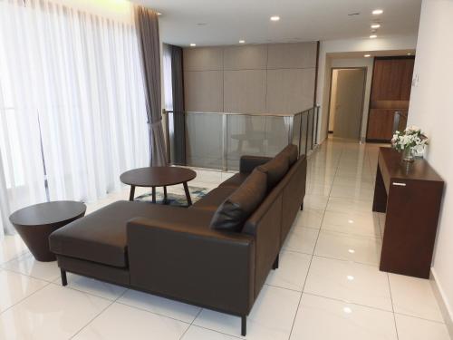 Χώρος καθιστικού στο Grand Ion Delemen Hotel