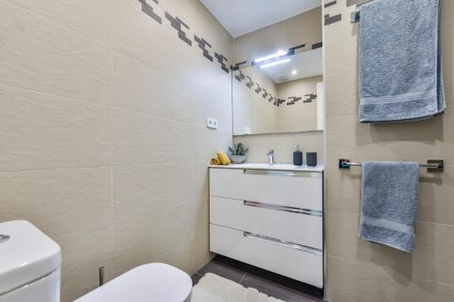 Koupelna v ubytování Apartamento SOLEÁ en Calpe