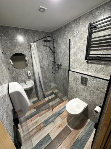 Kúpeľňa v ubytovaní Hostel4u