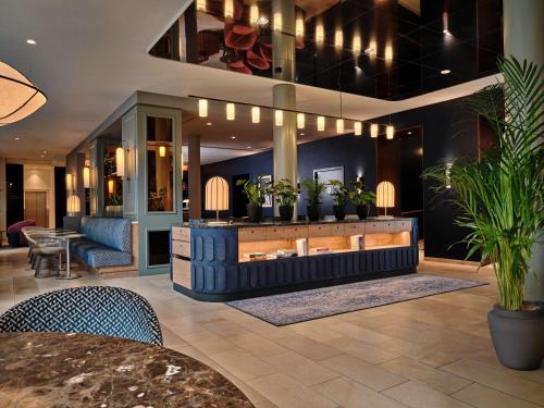 Un lugar para sentarse en Radisson Blu Das Triest Hotel, Vienna