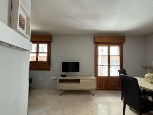 Μια τηλεόραση ή/και κέντρο ψυχαγωγίας στο Luxury Suite Silleria