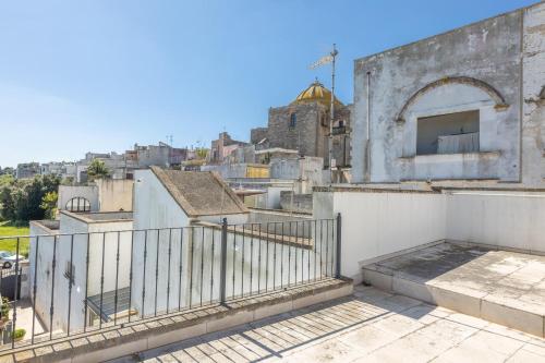 a view of the city from the roof of a building at Villa La Gioconda in Neviano