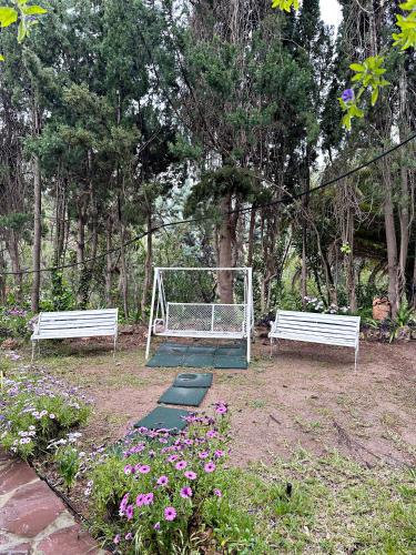 Cau de Serra "Tu refugio en la naturaleza"にある庭