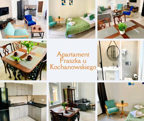 Χώρος καθιστικού στο Apartament Fraszka u Kochanowskiego AC Progres