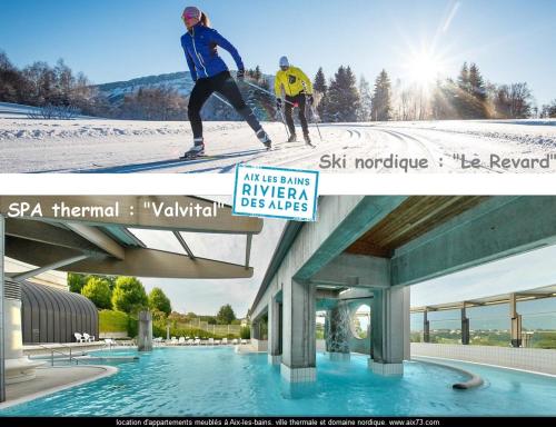 Photo de la galerie de l'établissement Calme et lumineux, centre-ville, pour 4 - H2, à Aix-les-Bains