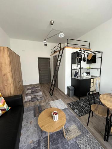 Posezení v ubytování Pullman Apartman