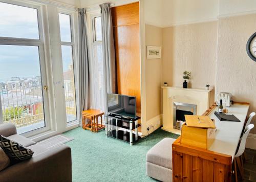 Et opholdsområde på Capstone View