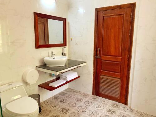 Baðherbergi á Sala Noble Siem Reap