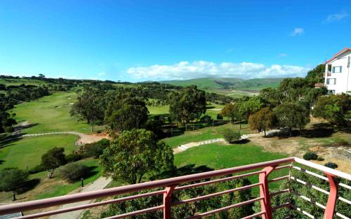 a view from a balcony of a golf course at Wirrina Cove Apartment in Wirrina Cove
