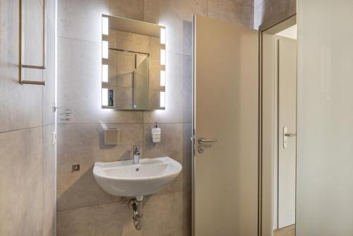 Koupelna v ubytování Boardinghouse27