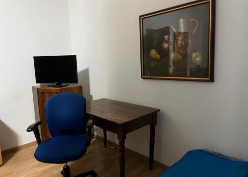 Μια τηλεόραση ή/και κέντρο ψυχαγωγίας στο River view apartment