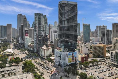 Vista general de Miami o vista desde el apartamento