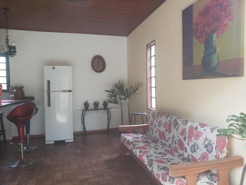 Posezení v ubytování Casa Jabuticabeiras