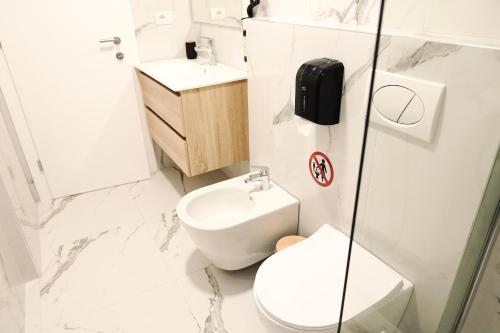 Koupelna v ubytování Apartment 101