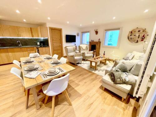 Le Janus - Les Tanières de Montgenèvre - Appartement cosy 7p avec 2 garages & sauna