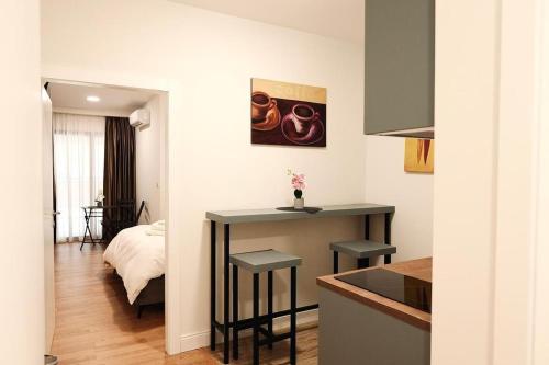 Krevet ili kreveti u jedinici u okviru objekta Apartment 102