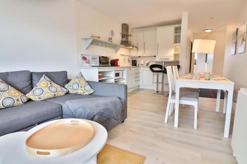 Kuchyň nebo kuchyňský kout v ubytování Sand & Seele