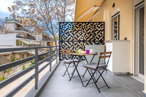 Cozy 1BR with Balcony in Kipseli, Athens