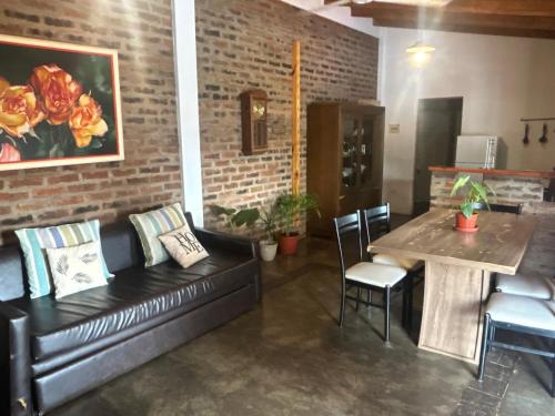 Posezení v ubytování Casa de Verano con piscina exclusiva