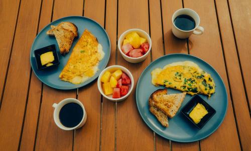 Jídlo v penzionu nebo okolí