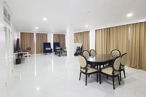 Posezení v ubytování The Mark Resort Cebu