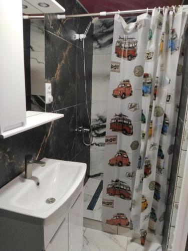 Ванная комната в Lemberg Relax House