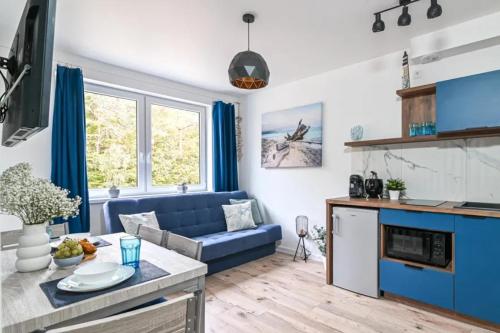 Blue apartment A, Dębina