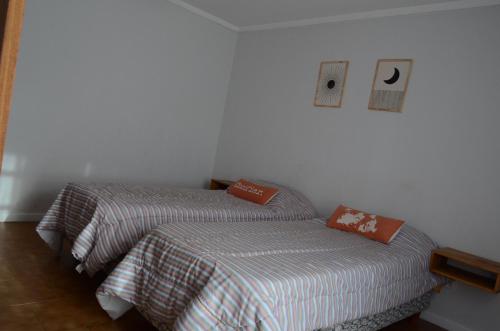 Postel nebo postele na pokoji v ubytování ASLANA Hostel