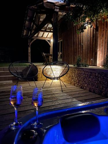 เครื่องดื่มที่ Gîte avec spa