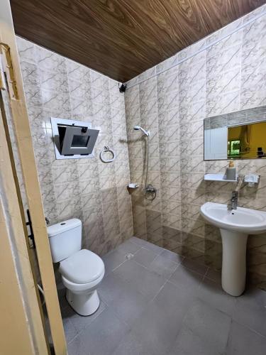 Koupelna v ubytování Tropical Suite Appart