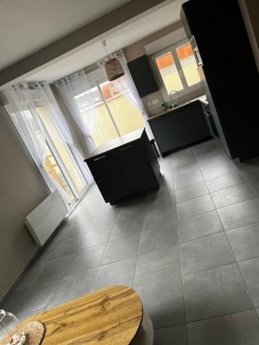 Χώρος καθιστικού στο La maison des dunes