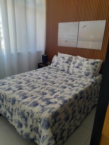 Кровать или кровати в номере Loft in the center of Rio