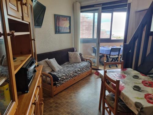 Front de mer, CLIM, Appt 6p, vue plage, allée des Arts