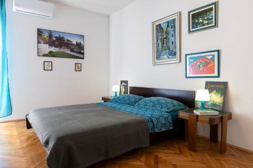 Comfort family apartment with balcony and sea view