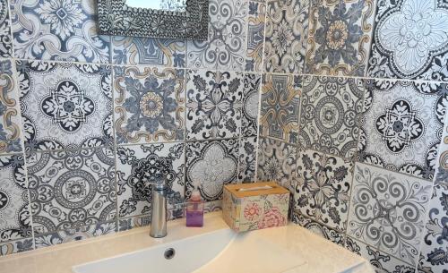 Phòng tắm tại Villa Coyoacan