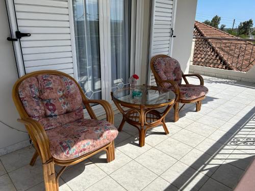 Μπαλκόνι ή βεράντα στο Margarita and Joanna' s House