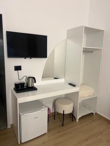 TV a/nebo společenská místnost v ubytování House Pollo