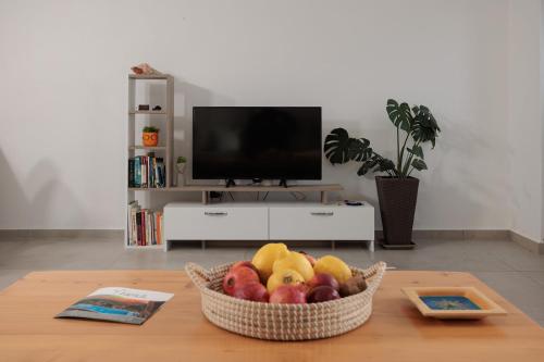 TV a/nebo společenská místnost v ubytování Villa Papa