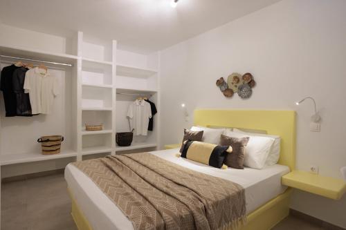 Postel nebo postele na pokoji v ubytování Villa Papa