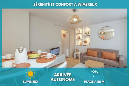 Le Calain, Élégance et Confort à 50 m de la Plage