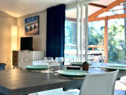 Chalet en bord de plage