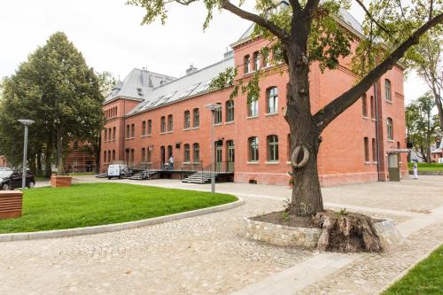Budova, kde se hostel nachází