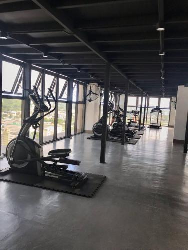 Γυμναστήριο ή/και όργανα γυμναστικής στο 1-BR Condo unit in Mandaue City for Rent - The Midpoint Residences