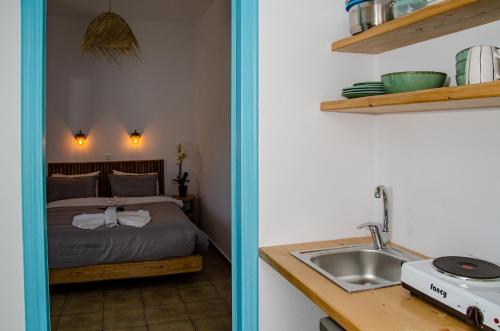 Posteľ alebo postele v izbe v ubytovaní Hotel Livadia
