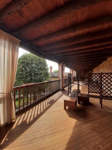 Balkoni atau teres di Villa Gradoni