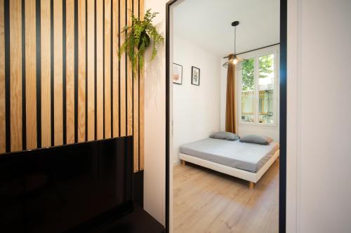 Appartement climatisé 2 chambres avec parking à 10min à pieds de la Gare St Charles