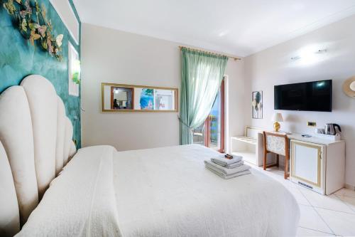 B&B Il Pavoneにあるベッド