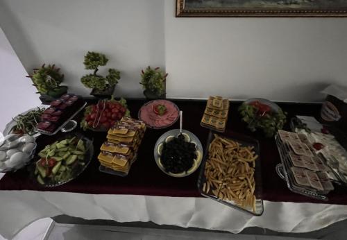 Mad på bed and breakfast-stedet eller i nærheden